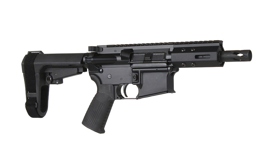 BC-15 | 7.62x39 Pistol | 4.5" Parkerized Heavy Barrel | 1:10 Twist | Micro Length Gas System | 4" MLOK | (No Magazine)