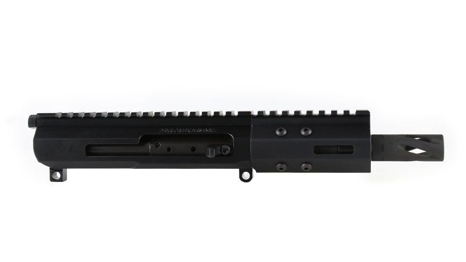 BC-15 | .338 ARC   Side Charging Upper | 4.5" Parkerized Heavy Barrel  - 0.75 | 1:8 Twist | 4150  Pistol Length Gas System | MLOK Split Rail