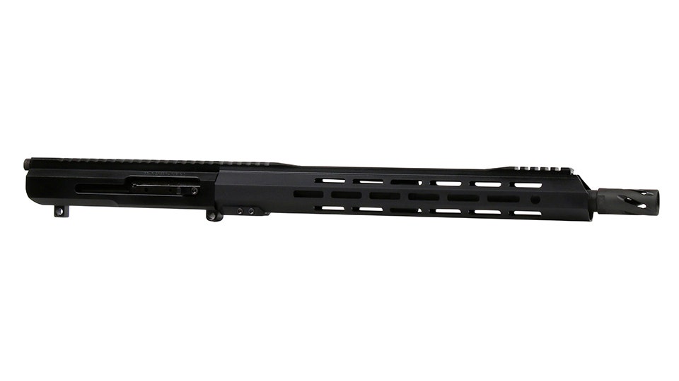 BC-10 | 8.6 Blackout Right Side Charging Upper | 16" Parkerized SOCOM Barrel| 1:3 Twist | Carbine Length Gas System | 15" MLOK Split Rail | with BCG & Charging Handle