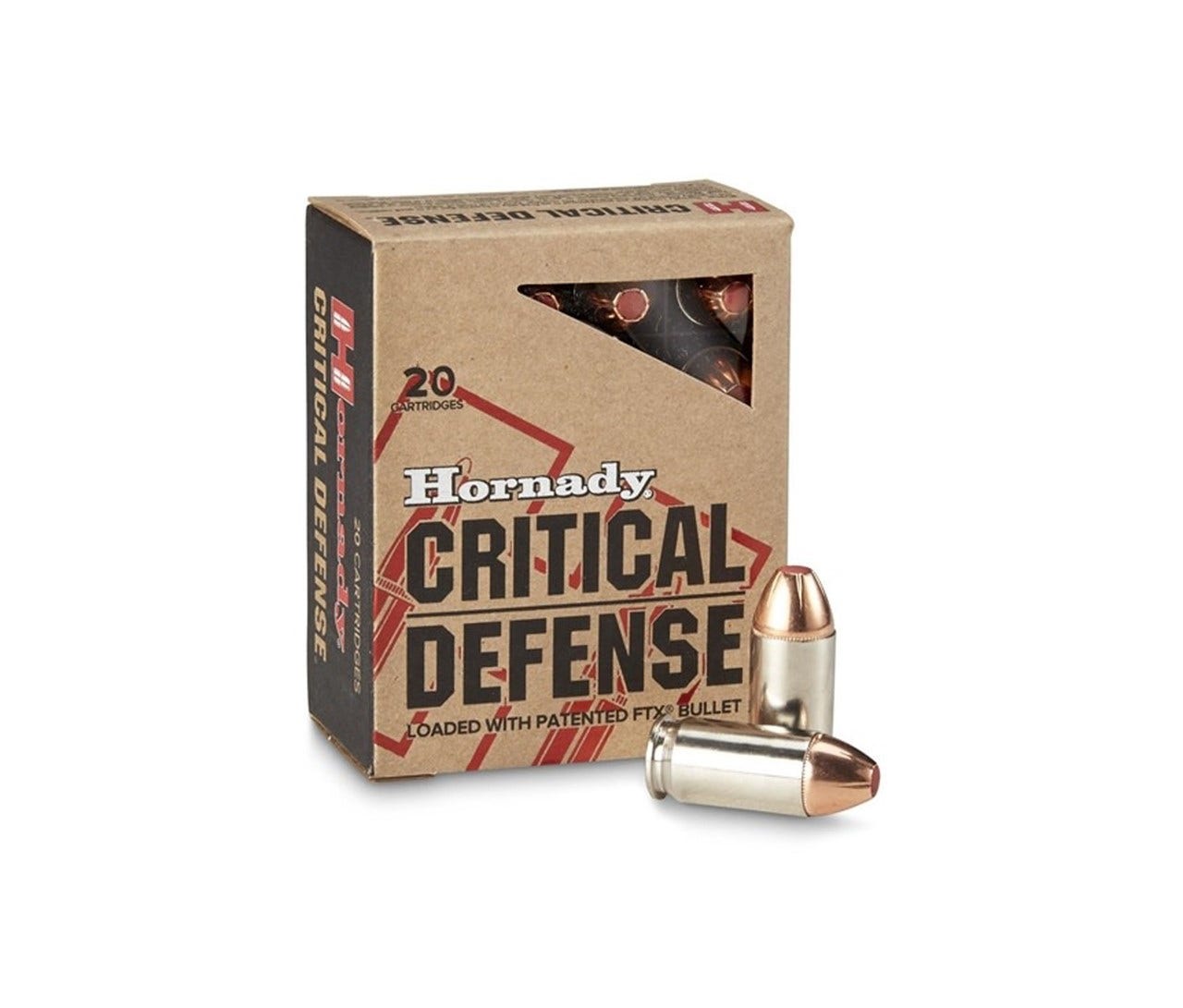 Bear Creek Arsenal Hornady Critical Defense .45 ACP Ammunition 20 Rounds FTX HP 185 Grain