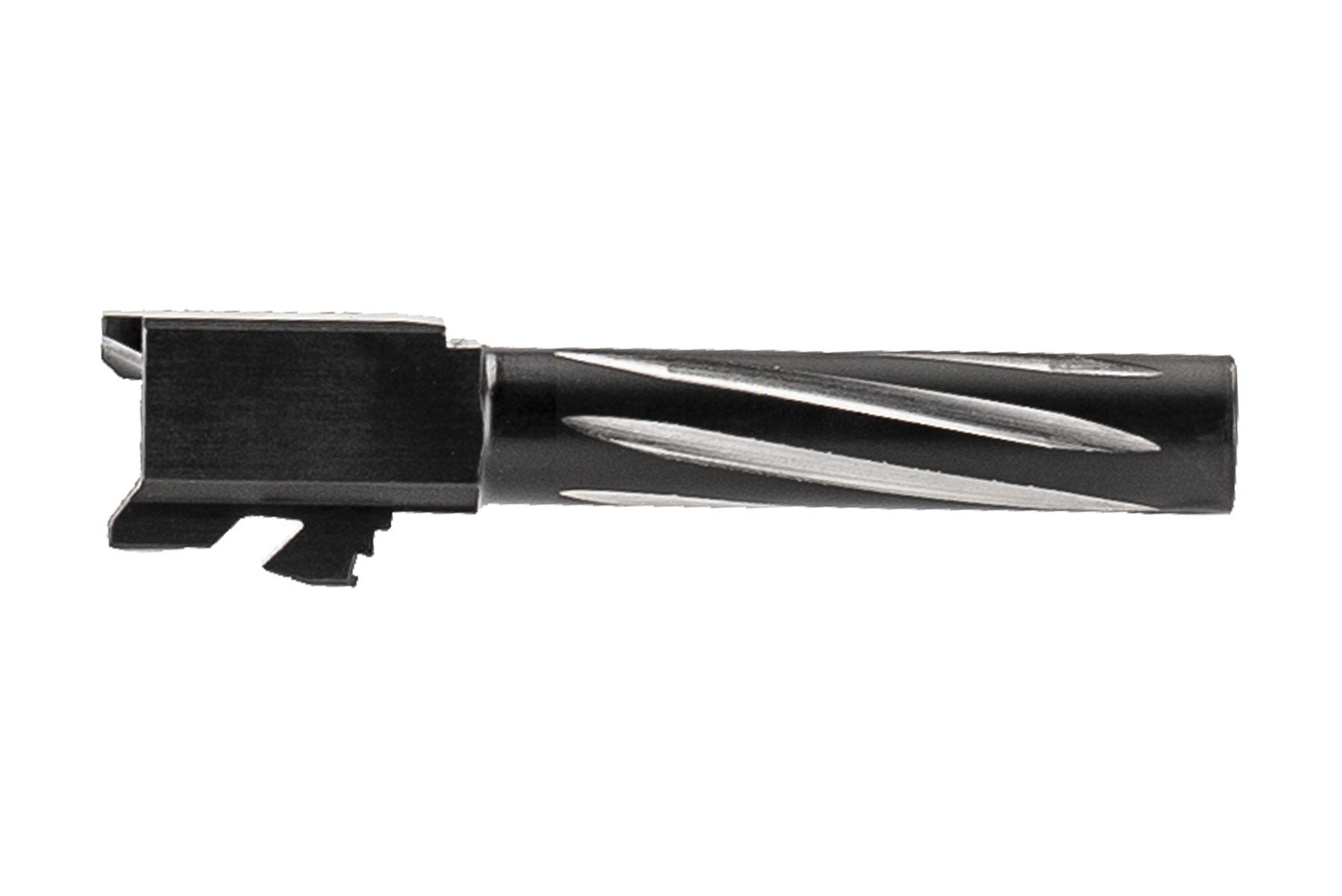 Bear Creek Arsenal Barrel for Grizzly 102 & Glock 19 | 9MM | 416R SS Bear Claw Fluted | Unthreaded