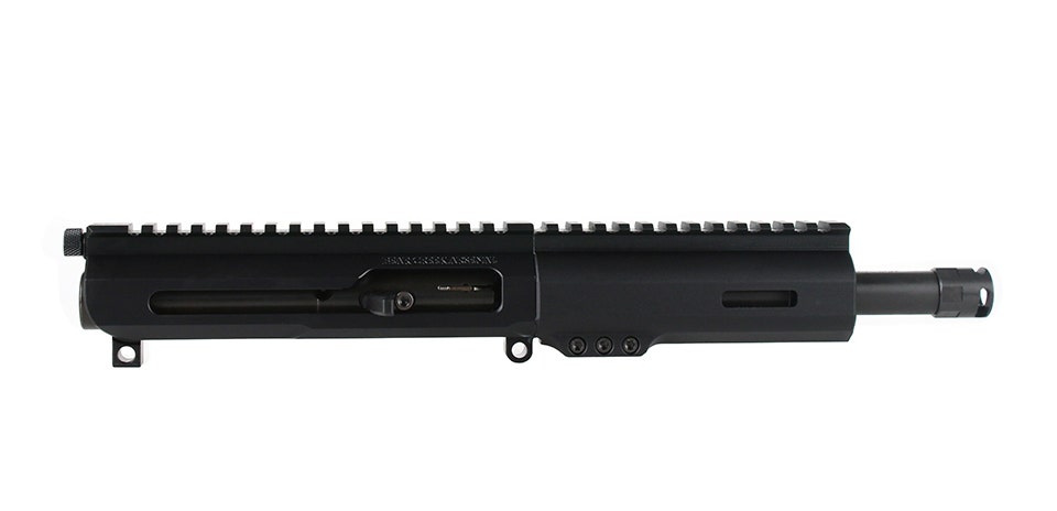 BC-9 | 9mm Right Side Charging Upper | 7.5" Parkerized Heavy Barrel | 1:10 Twist | Blow Back Gas System | MLOK Split Rail - Micro Flash Hider