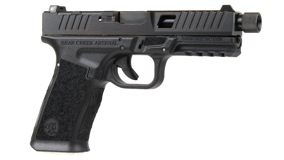 BC-101 | BCA Grizzly | Window Cut 9mm Handgun | 9mm Black Nitride Threaded Barrel | 1:16 Twist | 17+1 Capacity