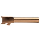 Barrel for Glock 19 | 9MM | Titanium Nitride (TiN) Copper | Unthreaded