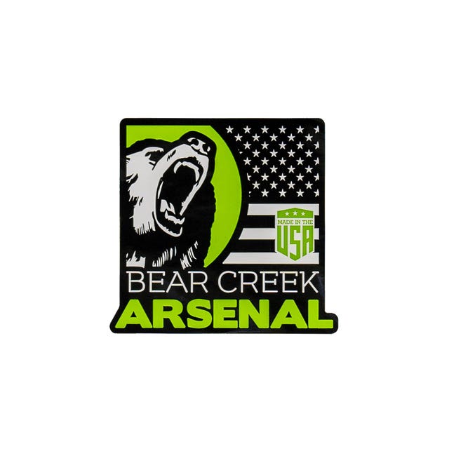 Bear Creek Arsenal Flag Logo Sticker