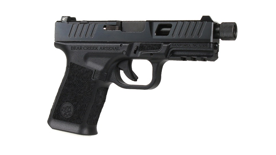 BC-102 | BCA Grizzly Compact | Window Cut 9mm Handgun | 9mm Black Nitride Threaded Barrel | 1:16 Twist | 15+1 Capacity