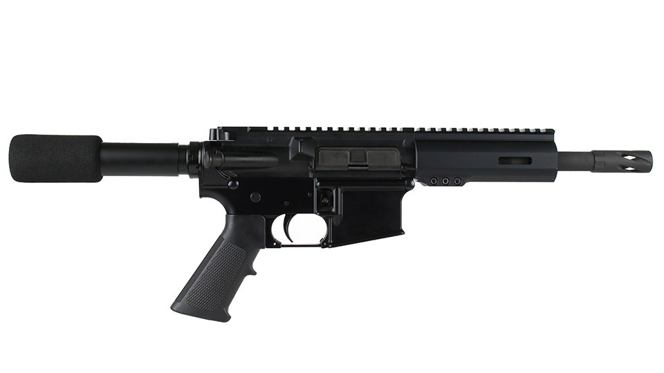BC-15 | .223 Wylde   Pistol | 7.5" Parkerized Contour | 1:7 Twist | Forged Lower | 4150  Pistol Length Gas System | MLOK Split Rail