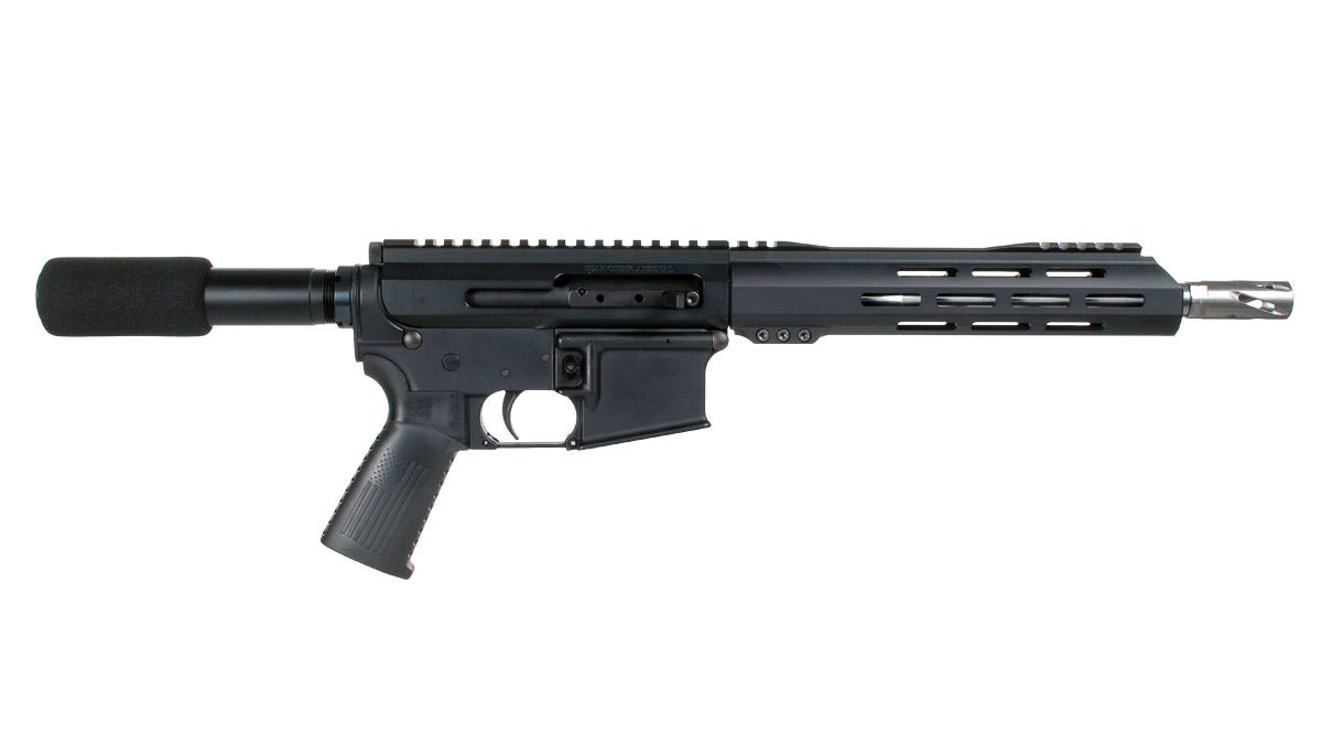 BC-15 | 5.56 NATO Side Charging Pistol | 10.5" Stainless M4 Barrel| 1:8 Twist | Forged Lower | Pistol Length Gas System | MLOK | Split Rail