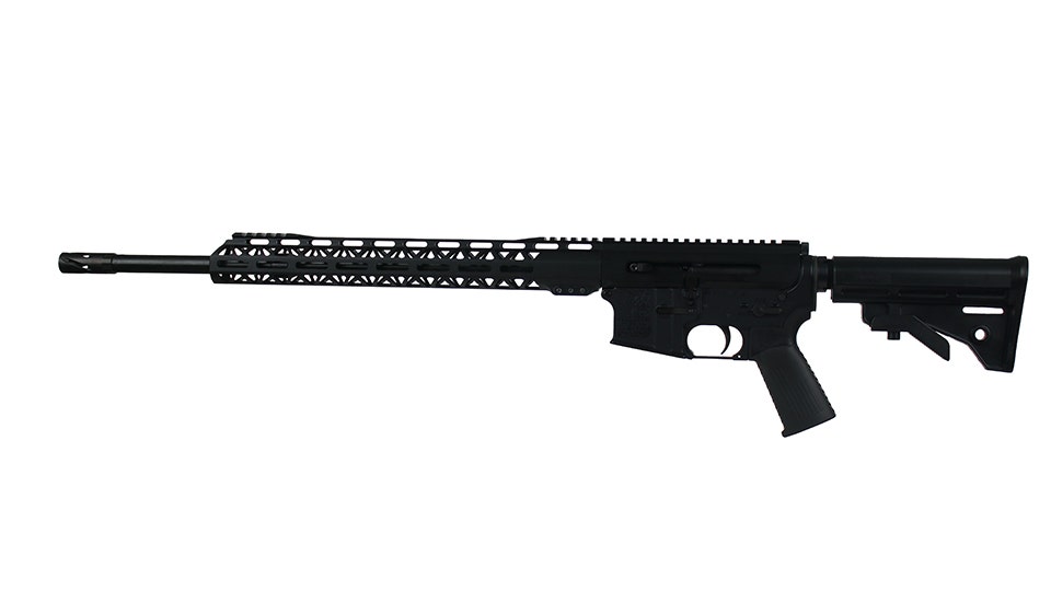 BC-15 | 5.56 NATO Left Side Charging Right Eject Complete Rifle | 20" Black Nitride Government Heavy Fluted Barrel | Rifle Gas System | 1:8 Twist | Forged Lower | MLOK Split Rail