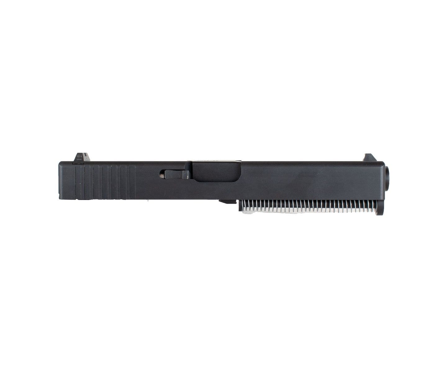 Bear Creek Arsenal Complete Slide for Grizzly 101 & Glock 17 Gen-3 | 9mm | Black Nitride | Unthreaded