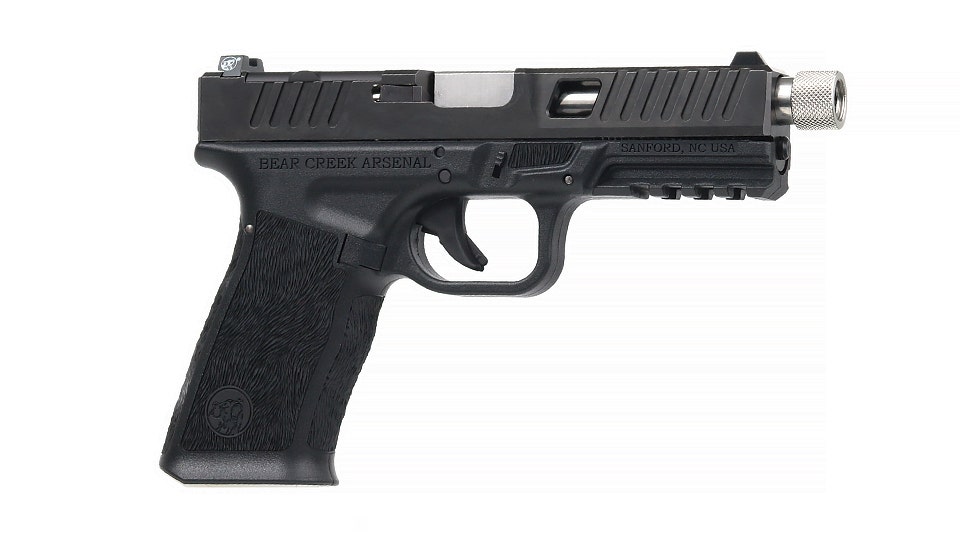BC-101 | BCA Grizzly | Window Cut 9mm Handgun | 9mm 416R SS Threaded Barrel | 1:16 Twist | 17+1 Capacity