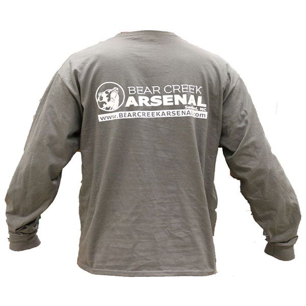 BCA Grey Gildan 6 oz. Ultra Cotton Long Sleeve T-S