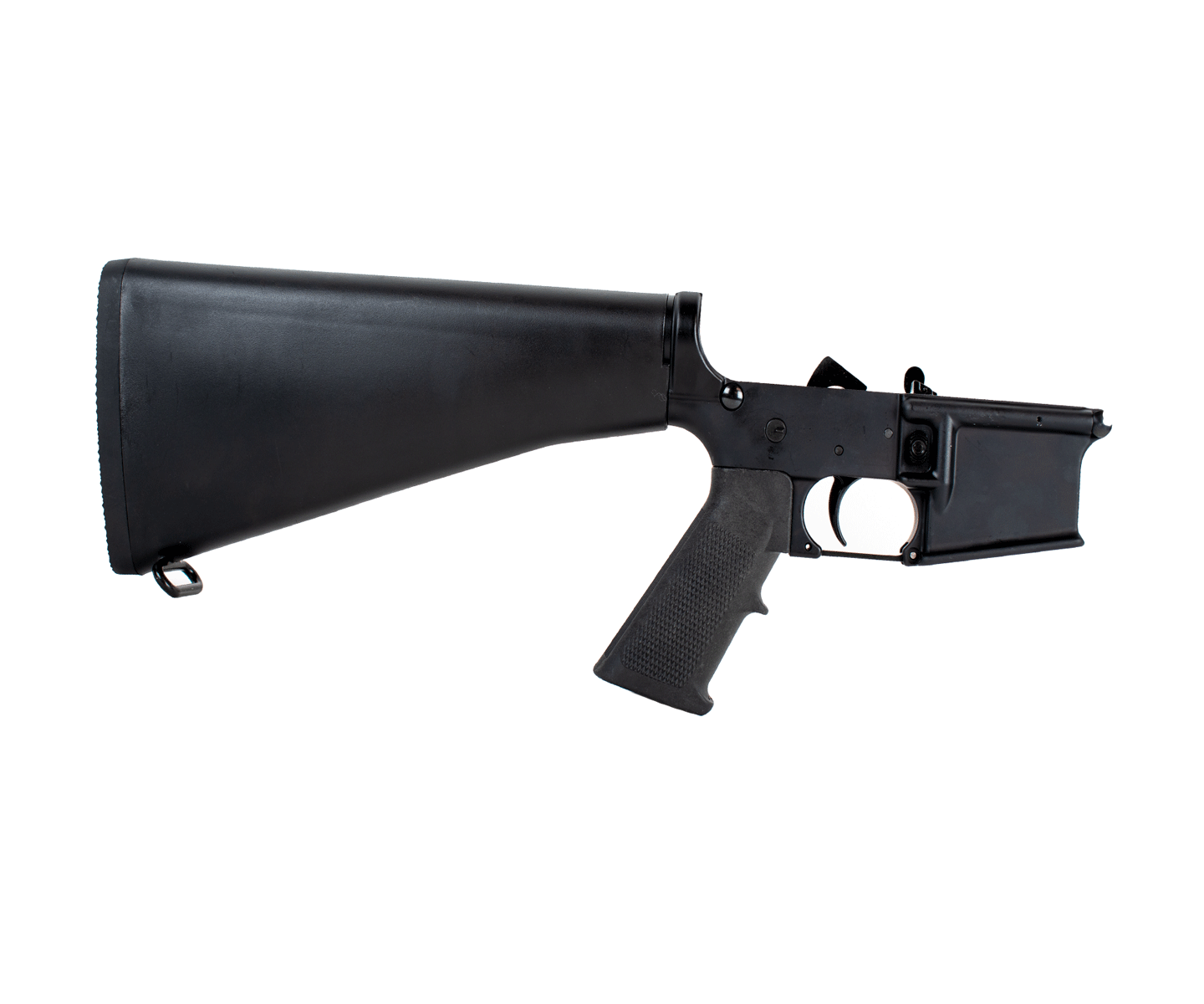 BC-15 | Multi Caliber Lower Assembly | Black Anodized | Non-Collapsible Stock