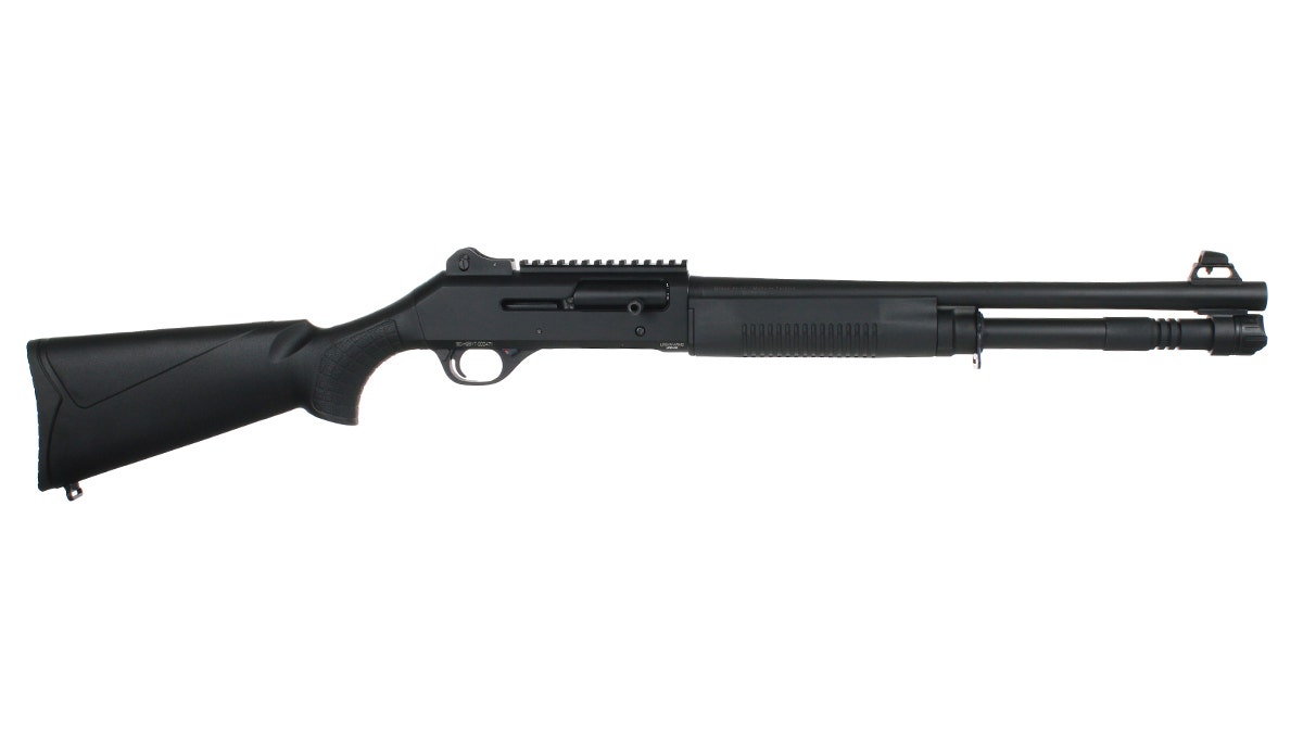 SEMI AUTOMATIC 12 Gauge SHOTGUN | Plastic Forend | 18" 4140 Drilled Steel Barrel | 5 + 1 Magazine Capacity