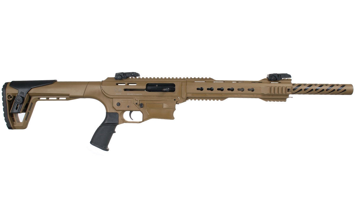 SEMI AUTOMATIC 12 GA Magazine Fed SHOTGUN | 18" 4140 Drilled Steel Barrel with  5 + 1 Magazine Capactiy