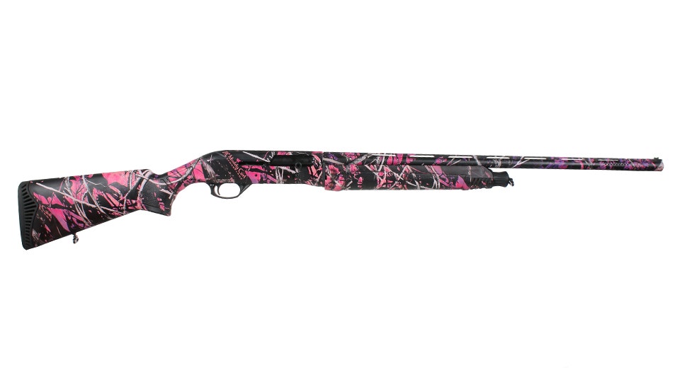 SEMI AUTOMATIC 20 Gauge SHOTGUN | "Muddy Girl" Cerakote | 26" 4140 Drilled Steel Barrel | 5  + 1 Magazine Capacity