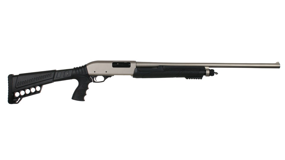 PUMP ACTION 12 GA SHOTGUN | 26" 4140 Drilled Steel Barrel | 5 + 1 Magazine Capacity