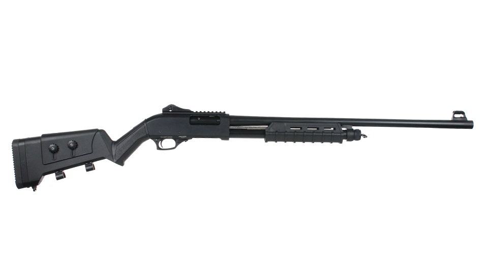 PUMP ACTION 12 Gauge SHOTGUN with 26"  4140 Drilled Steel Barrel | 5 + 1 Magazine Capacity