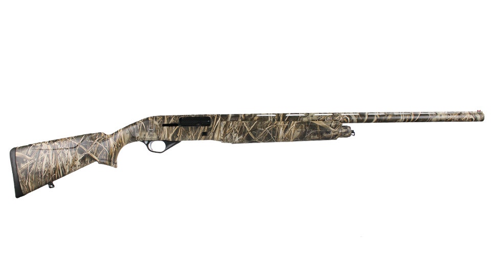 SEMI AUTOMATIC 12 Gauge SHOTGUN | Camouflage | 28" 4140 Drilled Steel Barrel | 4 + 1 Magazine Capacity