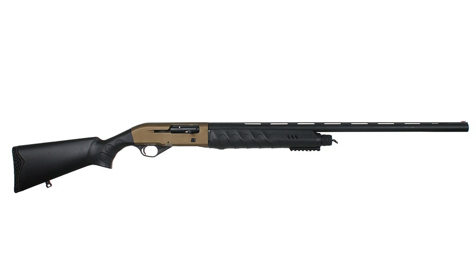 SEMI AUTOMATIC 12 Gauge SHOTGUN | Cerakote | 28" 4140 Drilled Steel Barrel | 5 + 1 Magazine Capacity