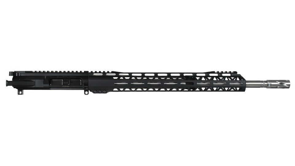 BC-15 | .223 Wylde Billet Upper Assembly | 18" Stainless Heavy Barrel | 1:8 Twist | Stainless 416R  Mid Length Length Gas System | MLOK | Split Rail