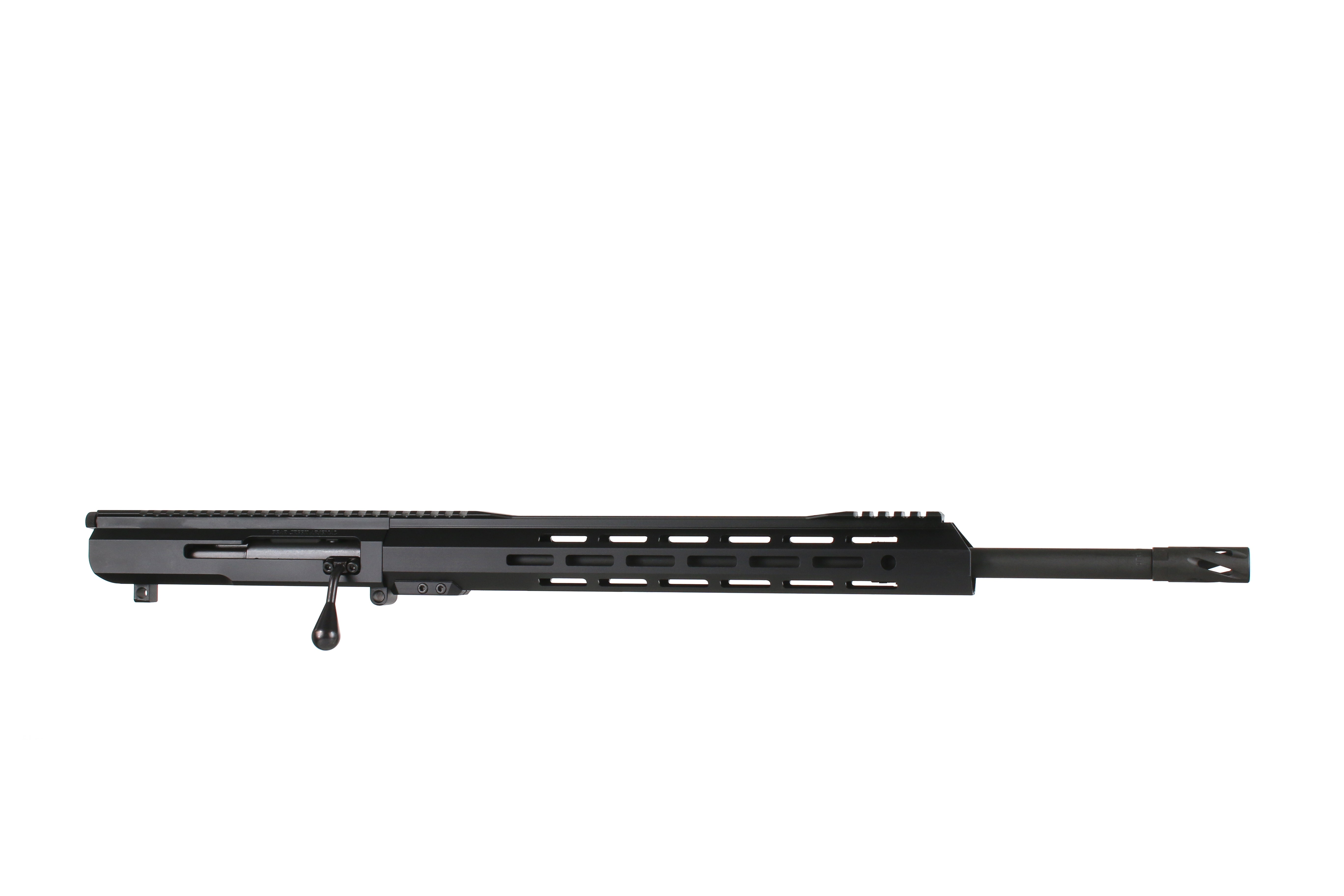 BC-10 | .22-250 Bolt Action Style Upper| 20” Parkerized SOCOM Barrel | 1:14 Twist | 15” MLOK Split Rail