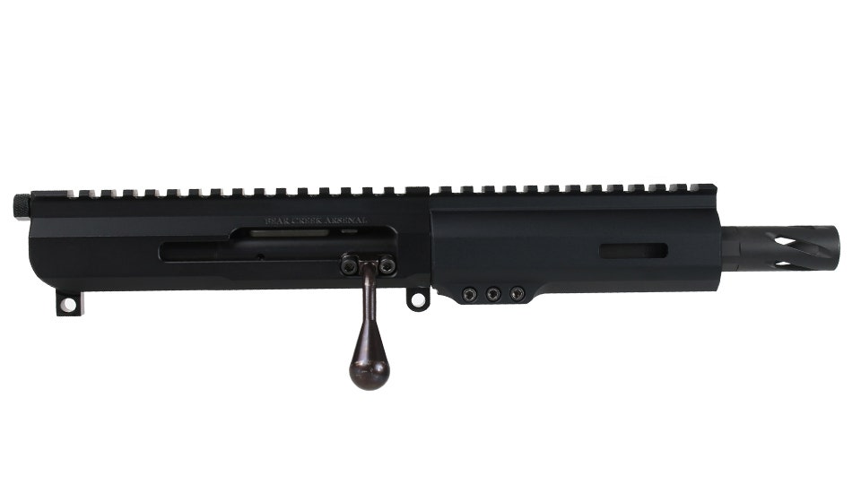 BC-15 | .300 Blackout Bolt Action Style Upper | 6" Parkerized Heavy Barrel | 1:8 Twist | MLOK Split Rail