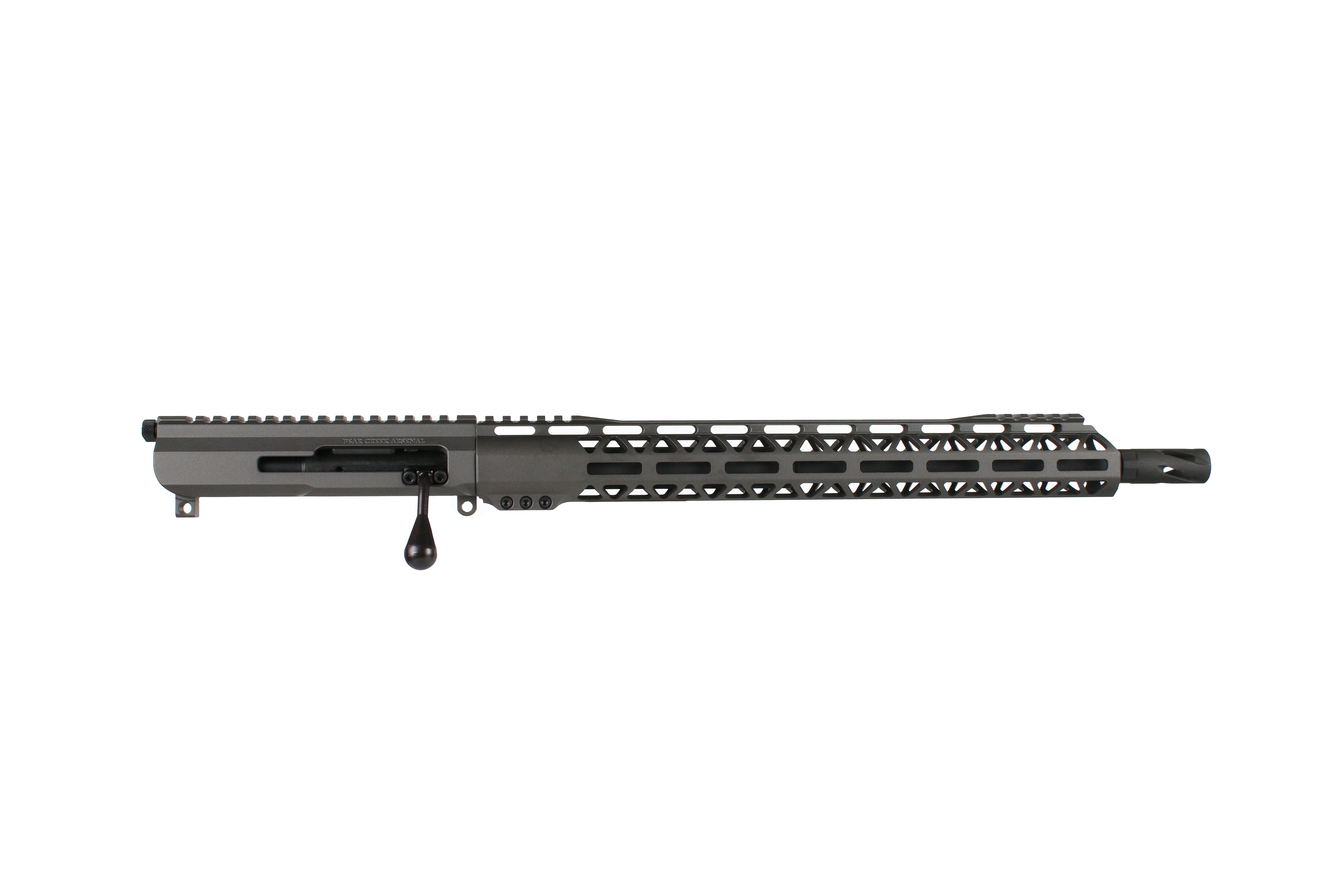 BC-15 | 5.56 NATO Tungsten Cerakote Bolt Action Style Upper Assembly | 16" Black Nitride Contour  - 0.750 | 1:8 Twist |  Hammer Forged |  | MLOK | 15" Split Rail