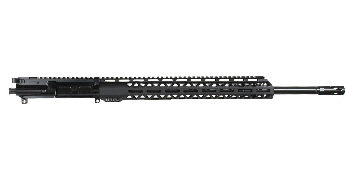 BC-15 5.56 NATO Forged Complete Upper Assembly, 20" Black Nitride Government Barrel, 1:8 Twist, Hammer Forged, Rifle Length Gas System, 15" M-LOK Rail