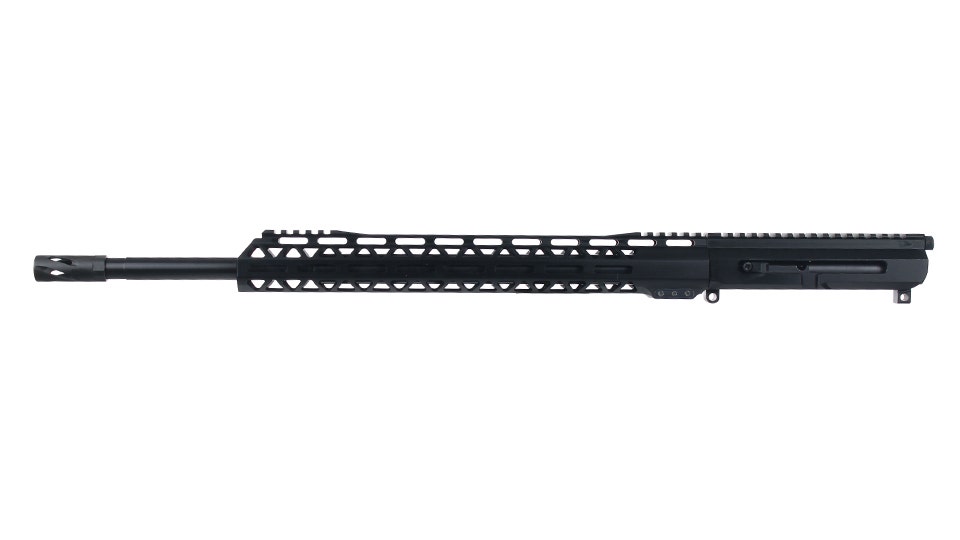 BC-15 | 5.56 NATO Left Side Charging Right Eject Complete Upper | 20" Black Nitride Heavy Barrel | Rifle Gas System | 1:7 Twist | MLOK Split Rail