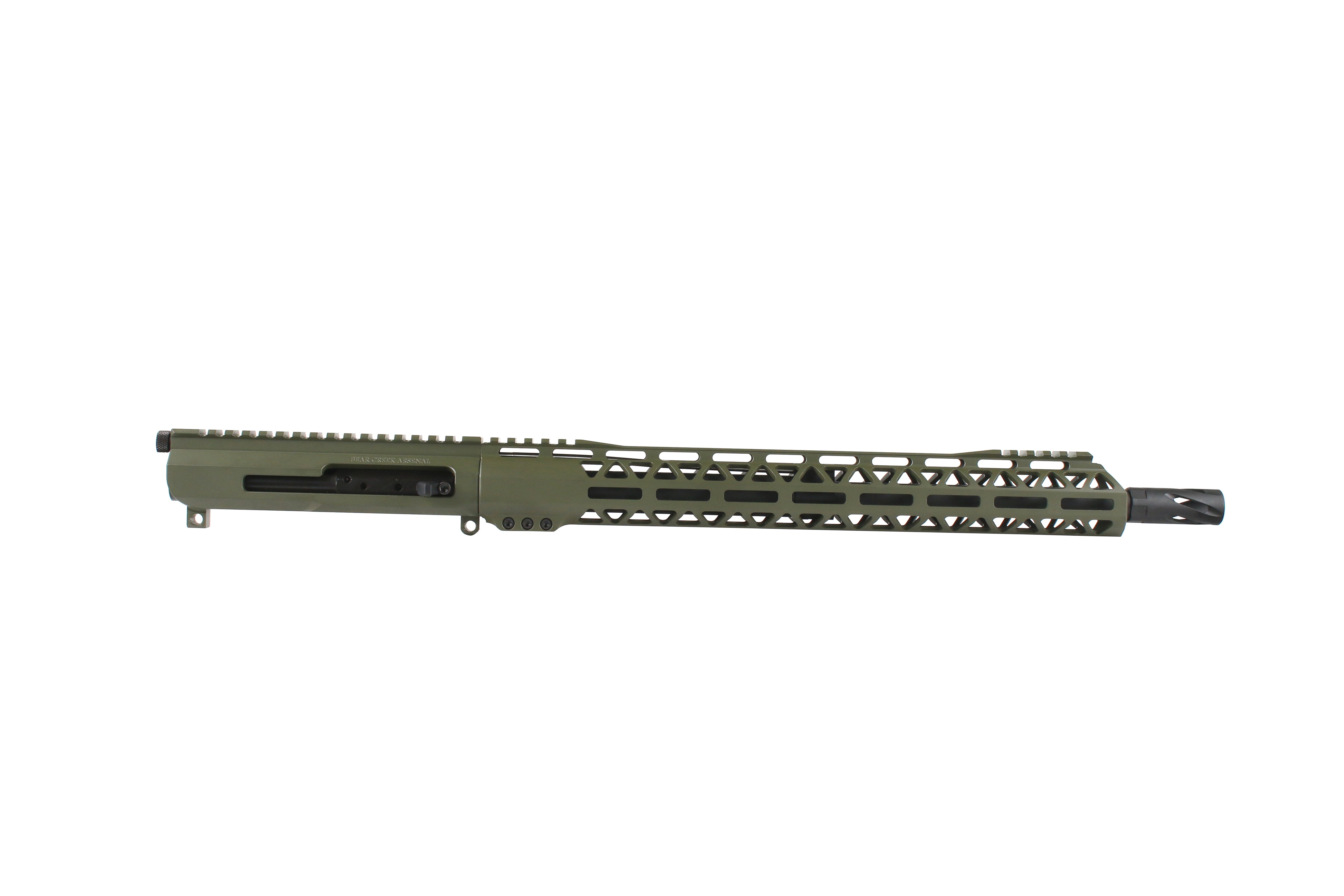 BC-15 | 7.62x39 Right Side Charging ODG Cerakote Upper | 16" Parkerized Heavy Barrel | 1:10 Twist | Carbine Length Gas System | Talon 15” MLOK Split Rail | with BCG & Charging Handle