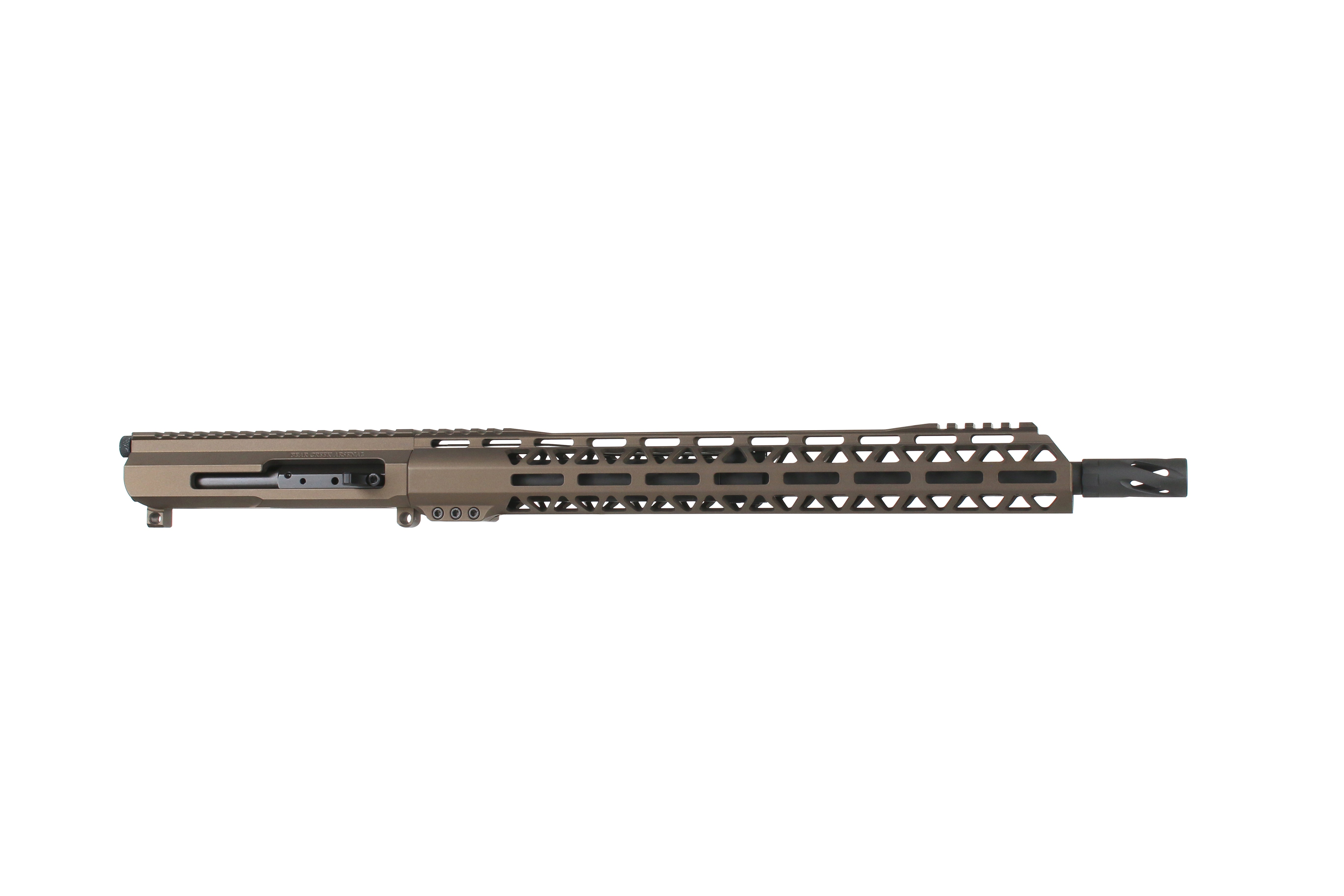 BC-15 | 7.62x39 Right Side Charging Midnight Bronze Cerakote Upper | 16" Parkerized Heavy Barrel | 1:10 Twist | Carbine Length Gas System | Talon 15” MLOK Split Rail | with BCG & Charging Handle