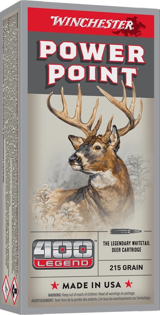 Bear Creek Arsenal AR-15 | Winchester .400 Legend Ammunition | 215 Grain | Box of 20