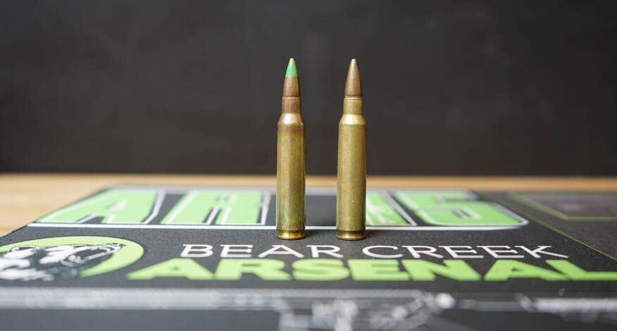 5.56 and 223 ammo 