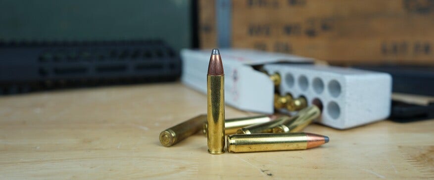 350 Legend Ammo on Workbench