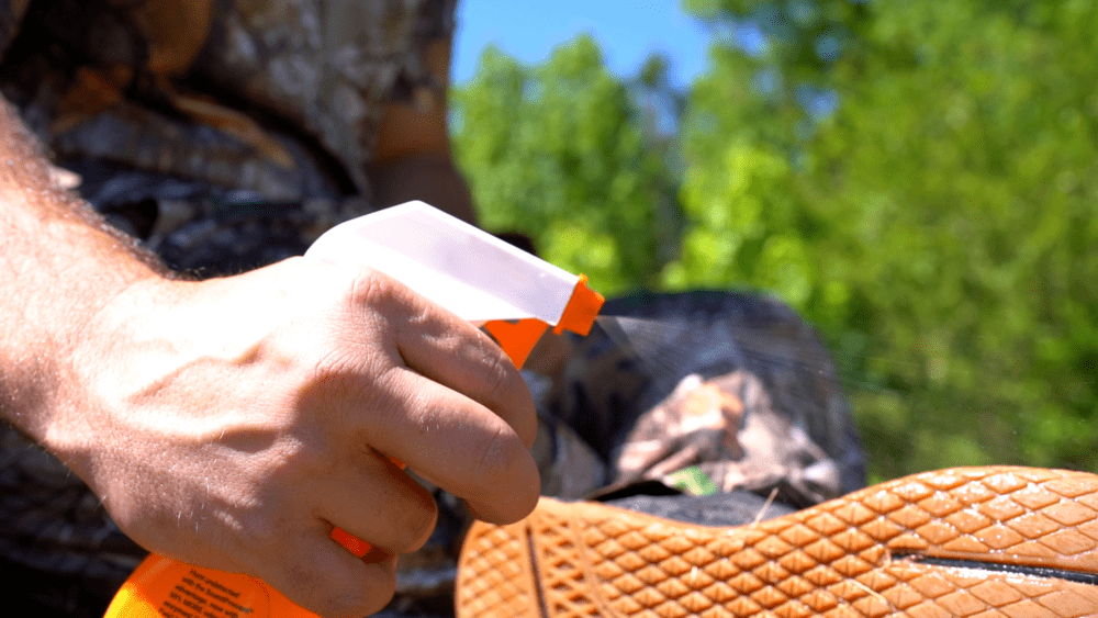 Hunting Using Scent Spray