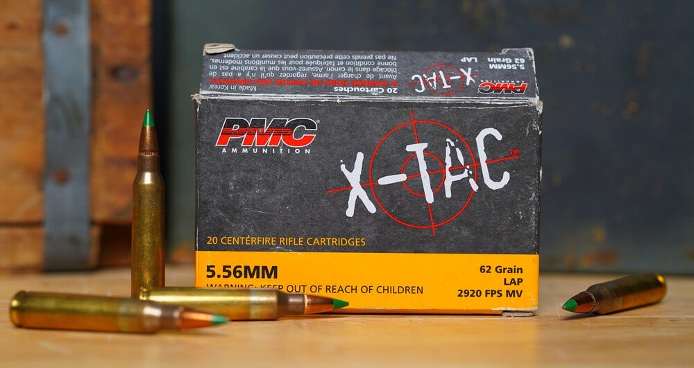 5.56 Ammo box on workbench