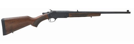 Single shot rifles side view
