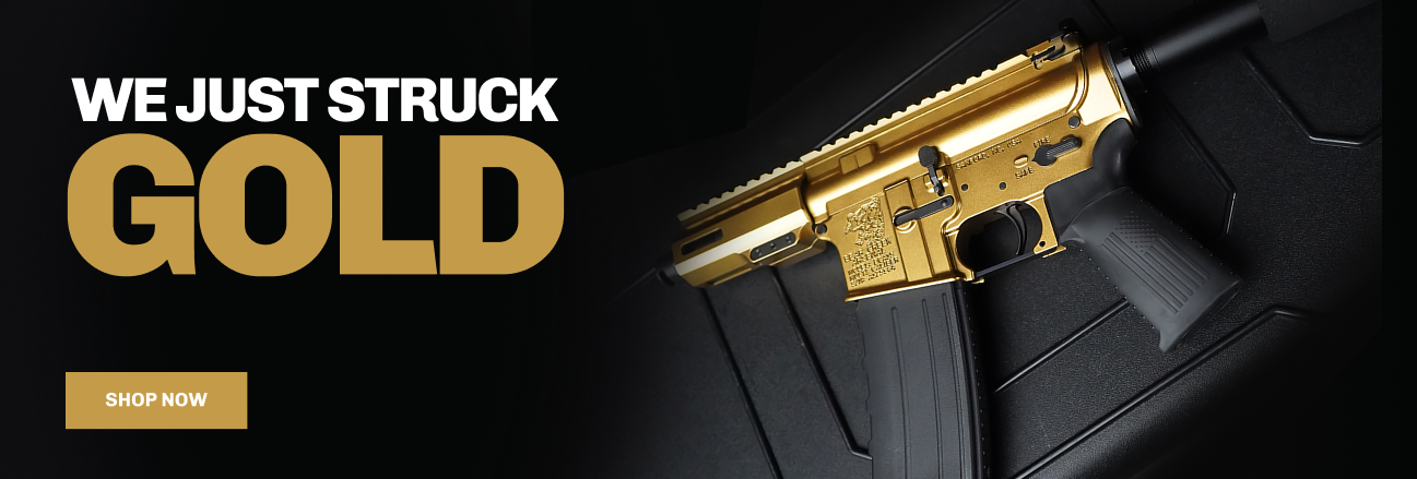 We just struck gold: shop the Gold Standard Cerakote collection